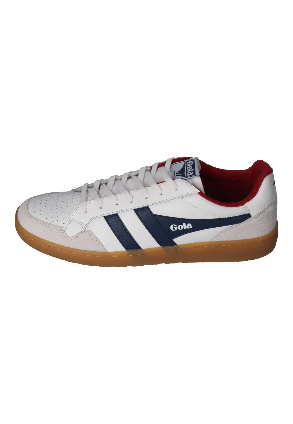 GOLA Herren Sneakers in Übergröße EAGLE 86 white navy deep red