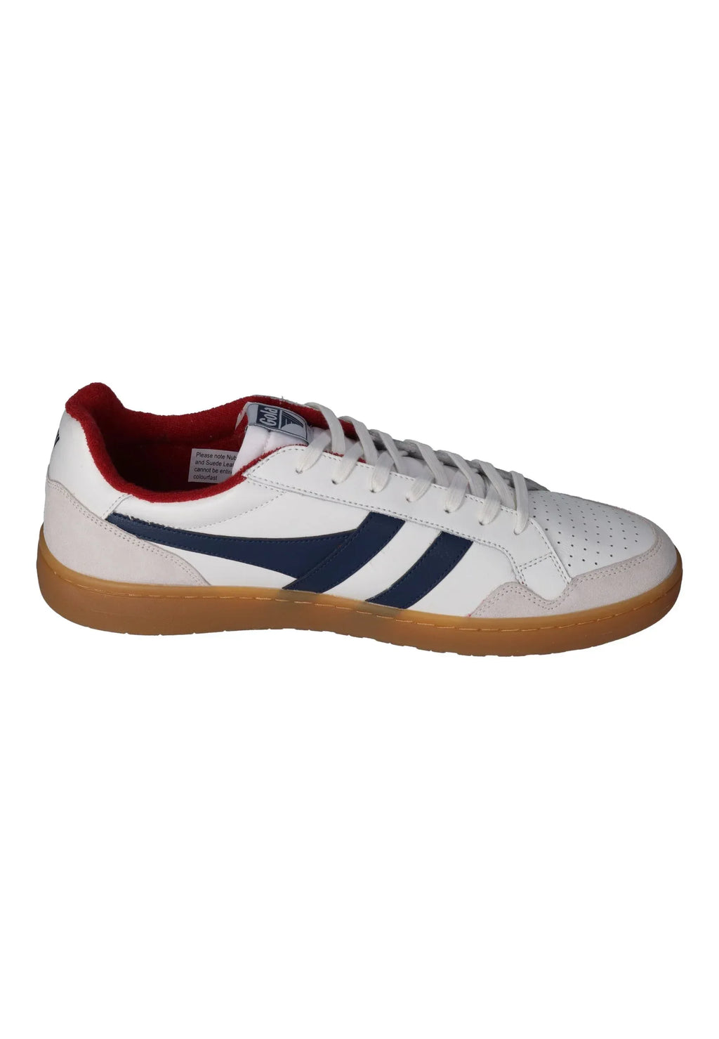 GOLA Herren Sneakers in Übergröße EAGLE 86 white navy deep red