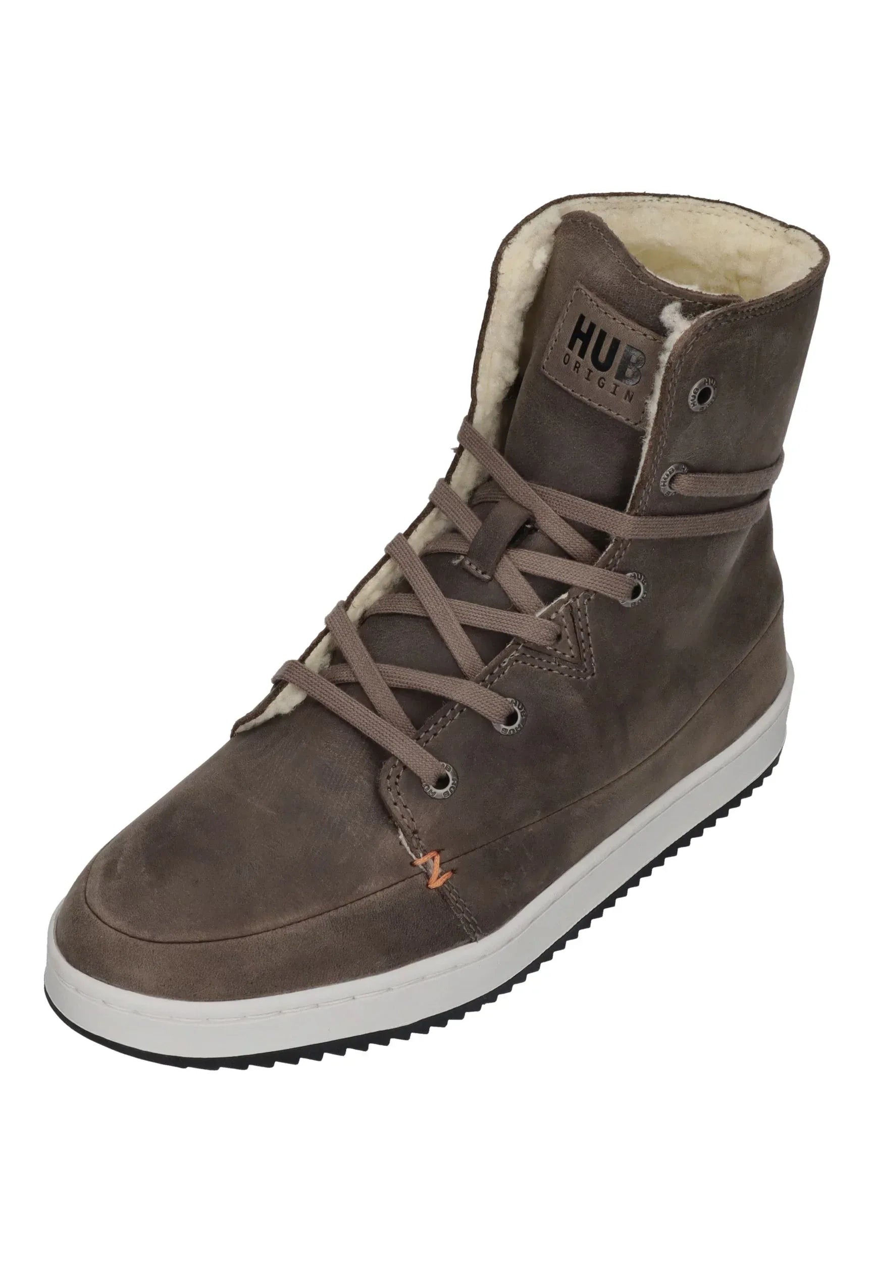 HUB FOOTWEAR Damen Booties CHESS 2.0 - grey white black