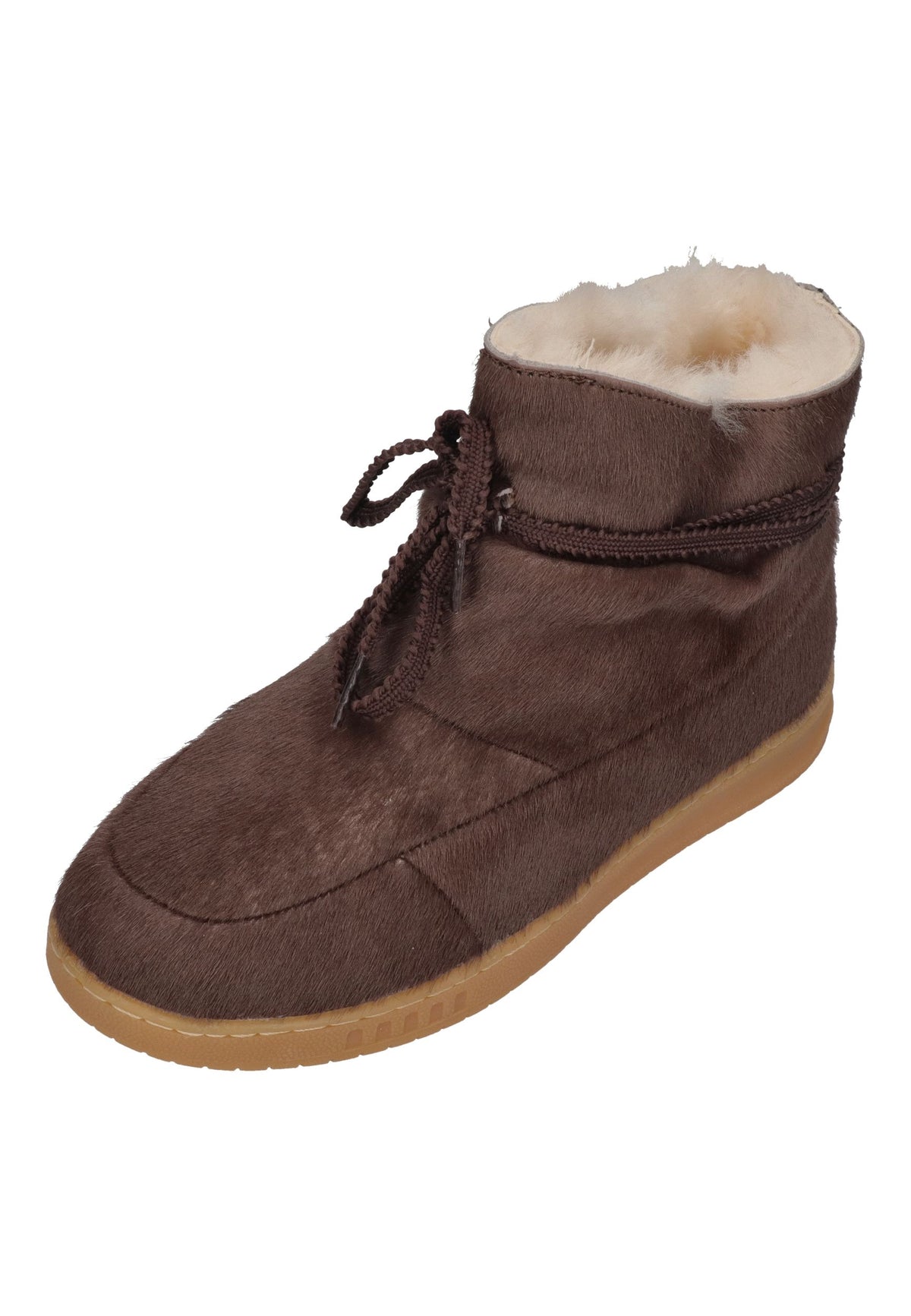 HUB FOOTWEAR Damen Booties QUEEN 2.0 L69 pony dark coffee