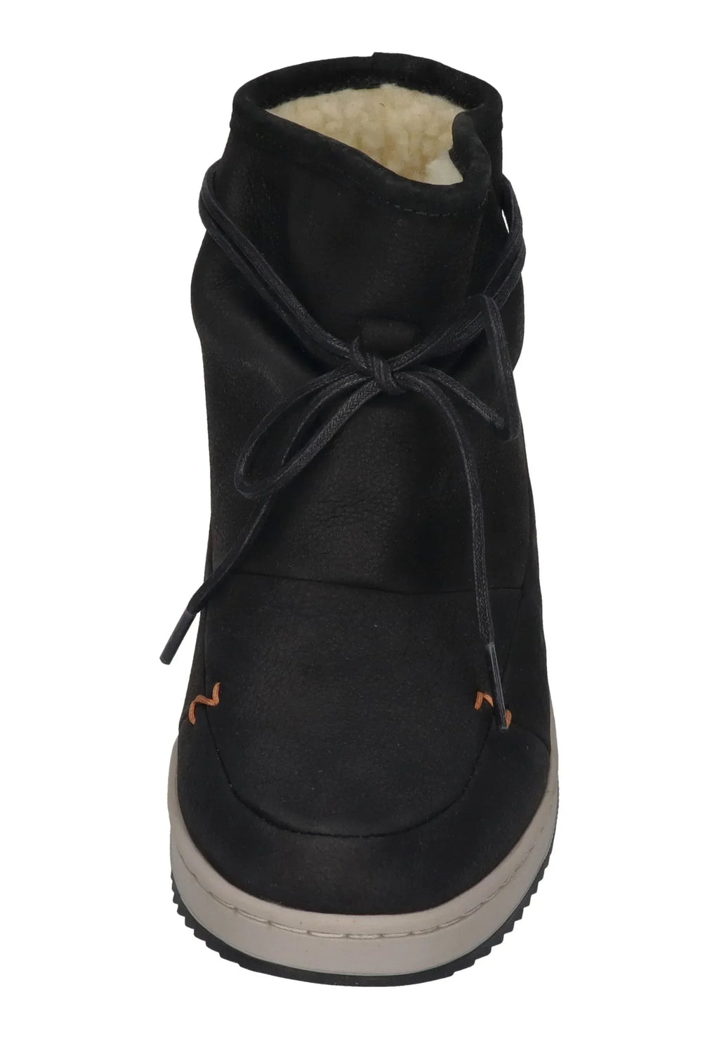 HUB FOOTWEAR Damen Booties QUEEN Oiled Nubuck black lt bone blk