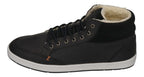 HUB FOOTWEAR gefütterte Herren Sneakers MARK black white