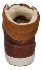 HUB FOOTWEAR gefütterte Herren Sneakers MARK cognac