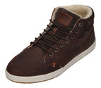 HUB FOOTWEAR gefütterte Herren Sneakers MARK dark brown