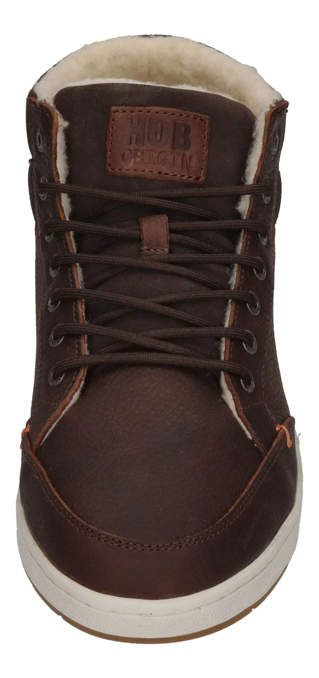 HUB FOOTWEAR gefütterte Herren Sneakers MARK dark brown
