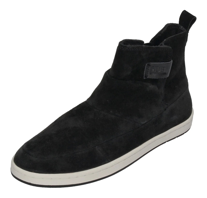 HUB FOOTWEAR Damenschuhe Booties SERVE N30 black white-0