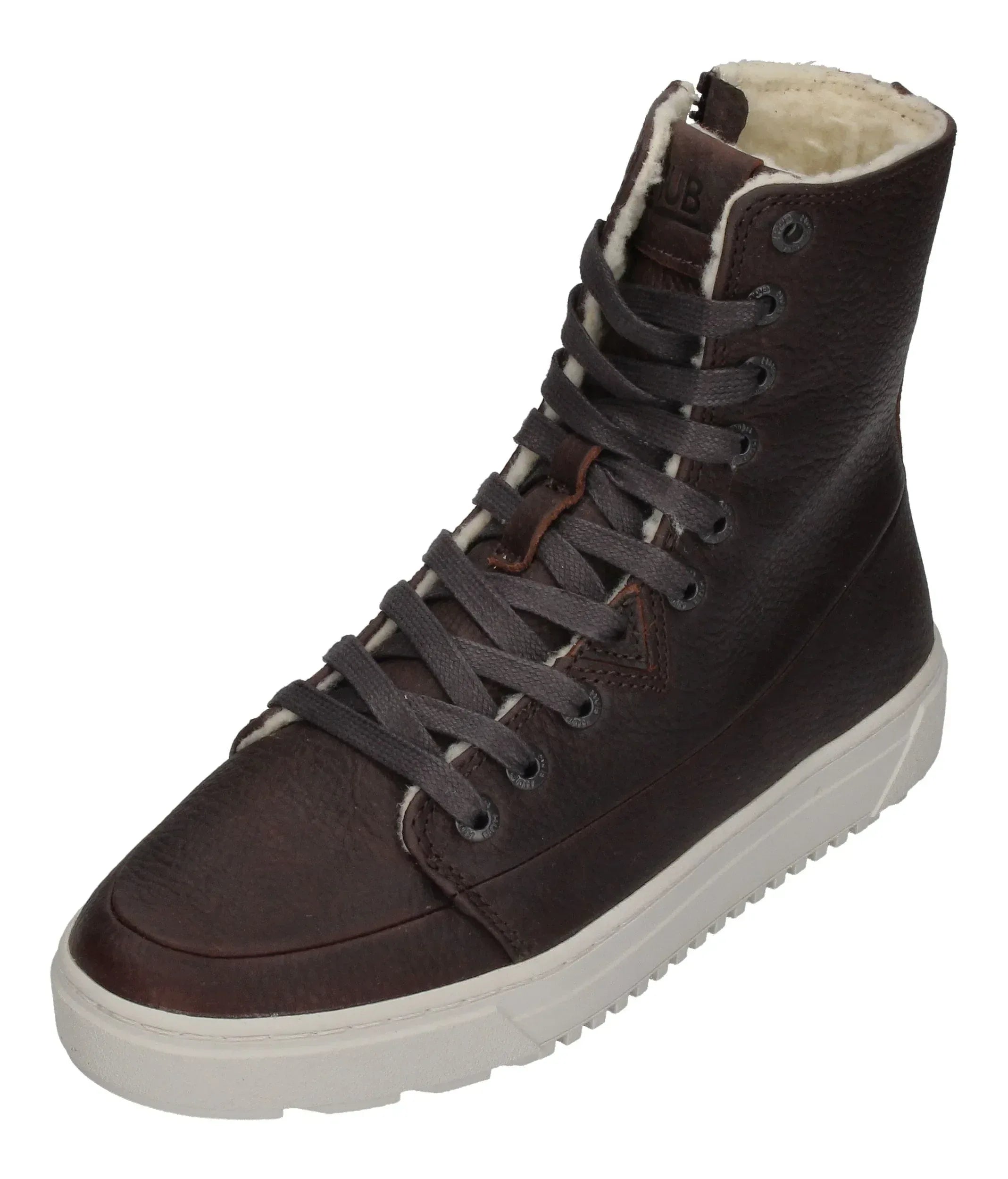 HUB FOOTWEAR Damenschuhe - Booties NIGHT L30 wool - dark brown-0