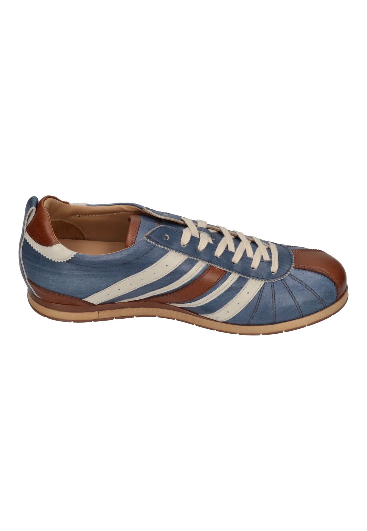 KAMO-GUTSU Herren Sneakers TIFO 049 ginepro cognac