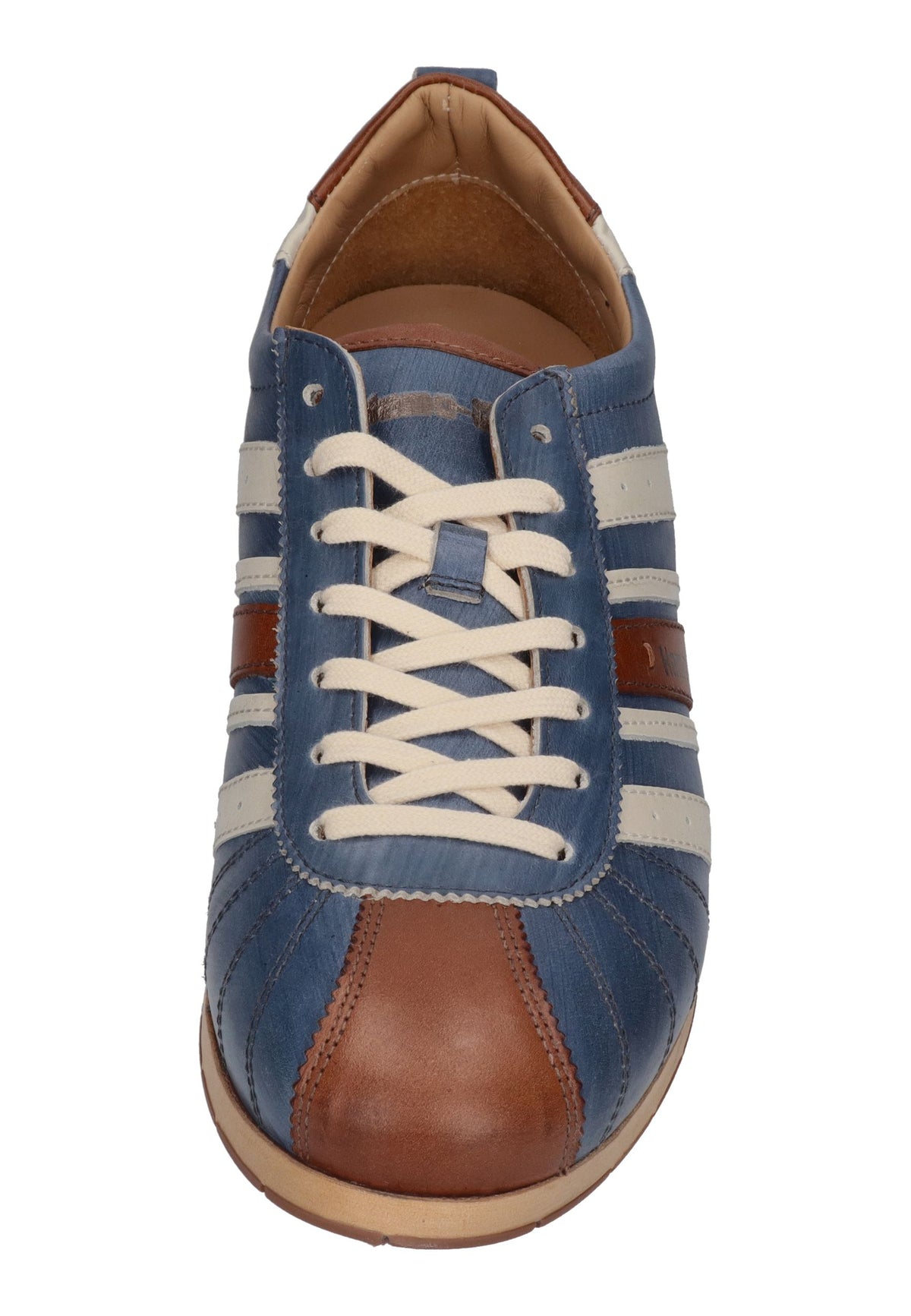 KAMO-GUTSU Herren Sneakers TIFO 049 ginepro cognac