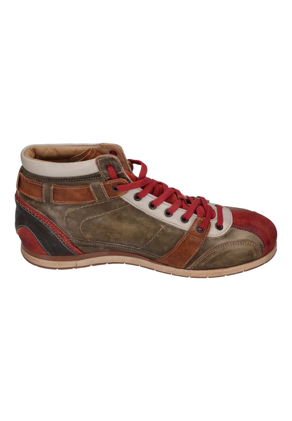 KAMO-GUTSU Herren Sneakers TIFO 112 rosso foresta