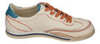 KAMO-GUTSU Herrenschuhe Sneakers SCUDO 006 crema+arancio