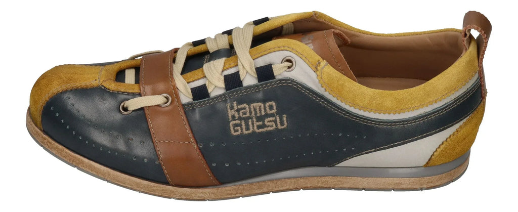 KAMO-GUTSU Herrenschuhe Sneakers TIFO 017 giallo navy – Sneaker | shoedealo.shop – Bild 2