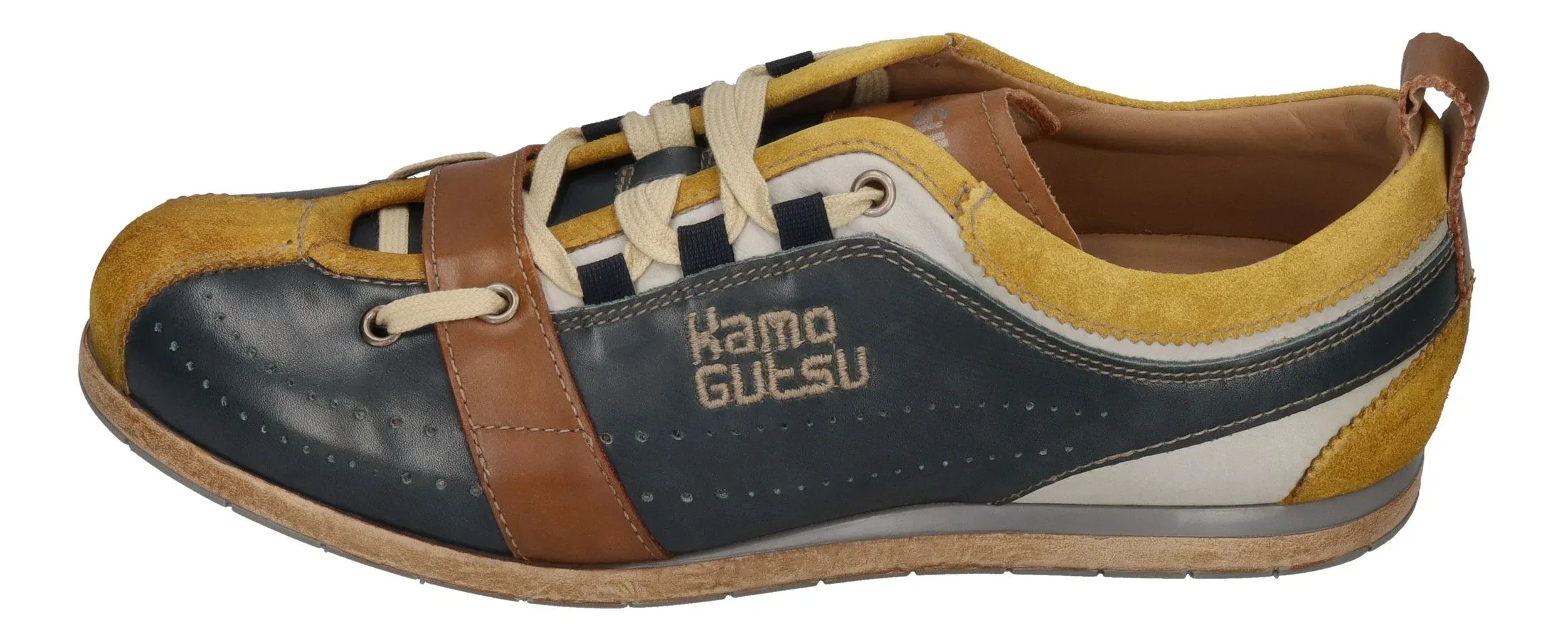 KAMO-GUTSU Herrenschuhe Sneakers TIFO 017 giallo navy – Sneaker | shoedealo.shop – Bild 2