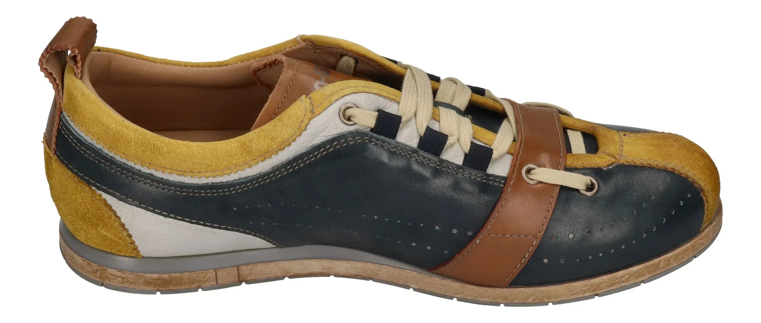 KAMO-GUTSU Herrenschuhe Sneakers TIFO 017 giallo navy – Sneaker | shoedealo.shop – Bild 4