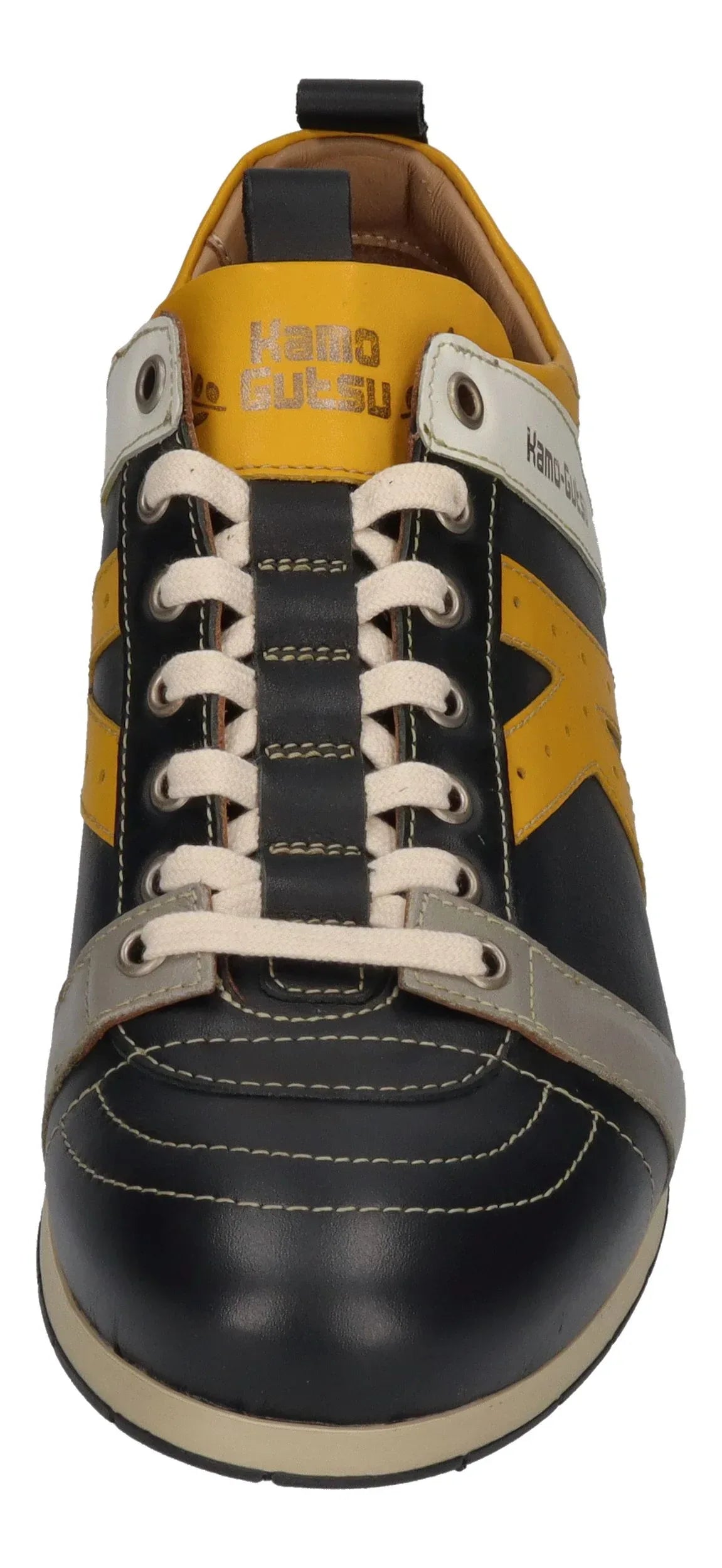 KAMO-GUTSU Herrenschuhe Sneakers TIFO 042 black girasole – Sneaker | shoedealo.shop – Bild 3