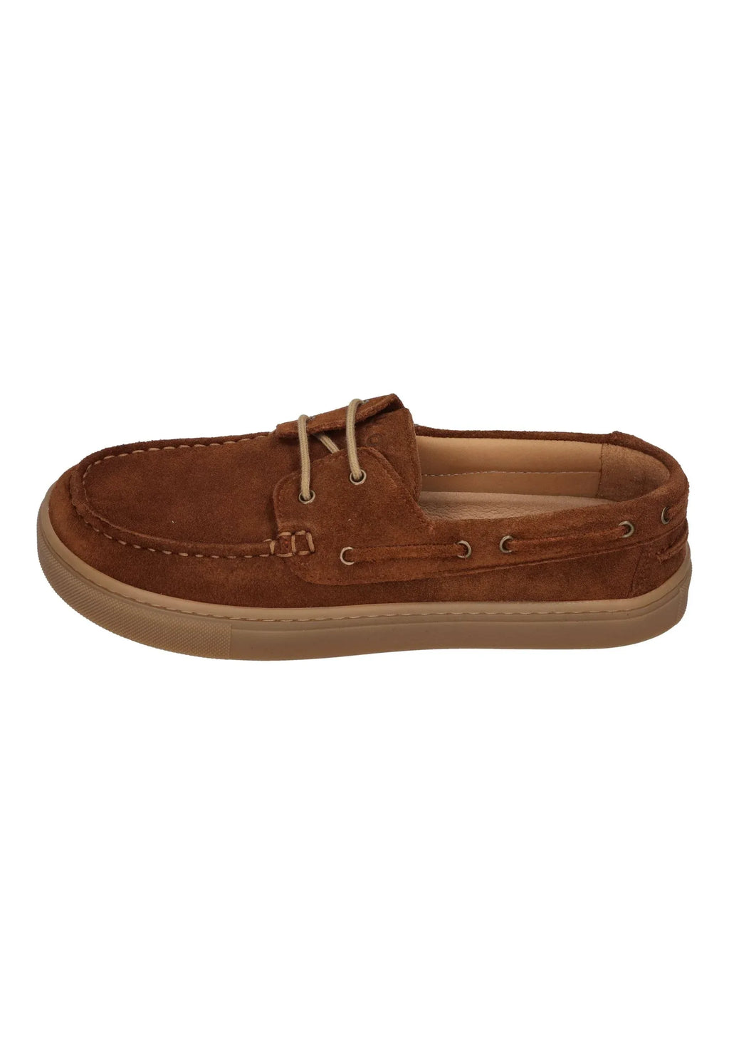 KOEL Barefoot Damen Halbschuhe Bootsschuhe HIVERA SUEDE cognac