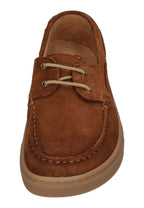 KOEL Barefoot Damen Halbschuhe Bootsschuhe HIVERA SUEDE cognac