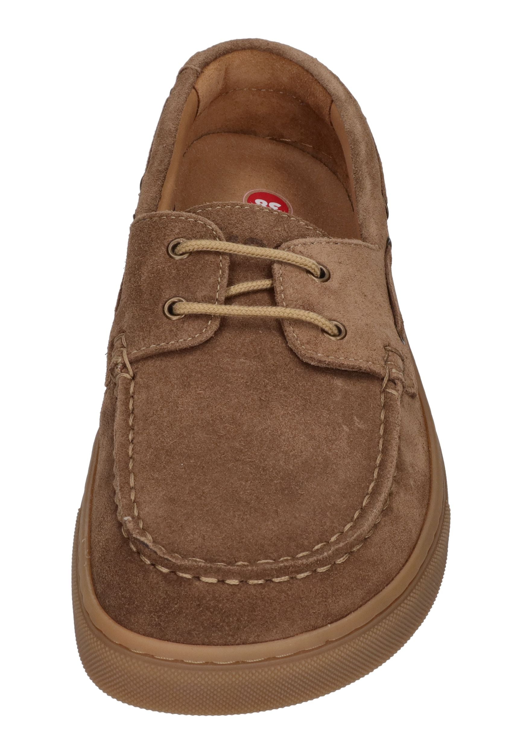 KOEL Barefoot Damen Halbschuhe Bootsschuhe HIVERA SUEDE taupe – Halbschuh - ["gid://shopify/Metaobject/184736383305" – Bild 3