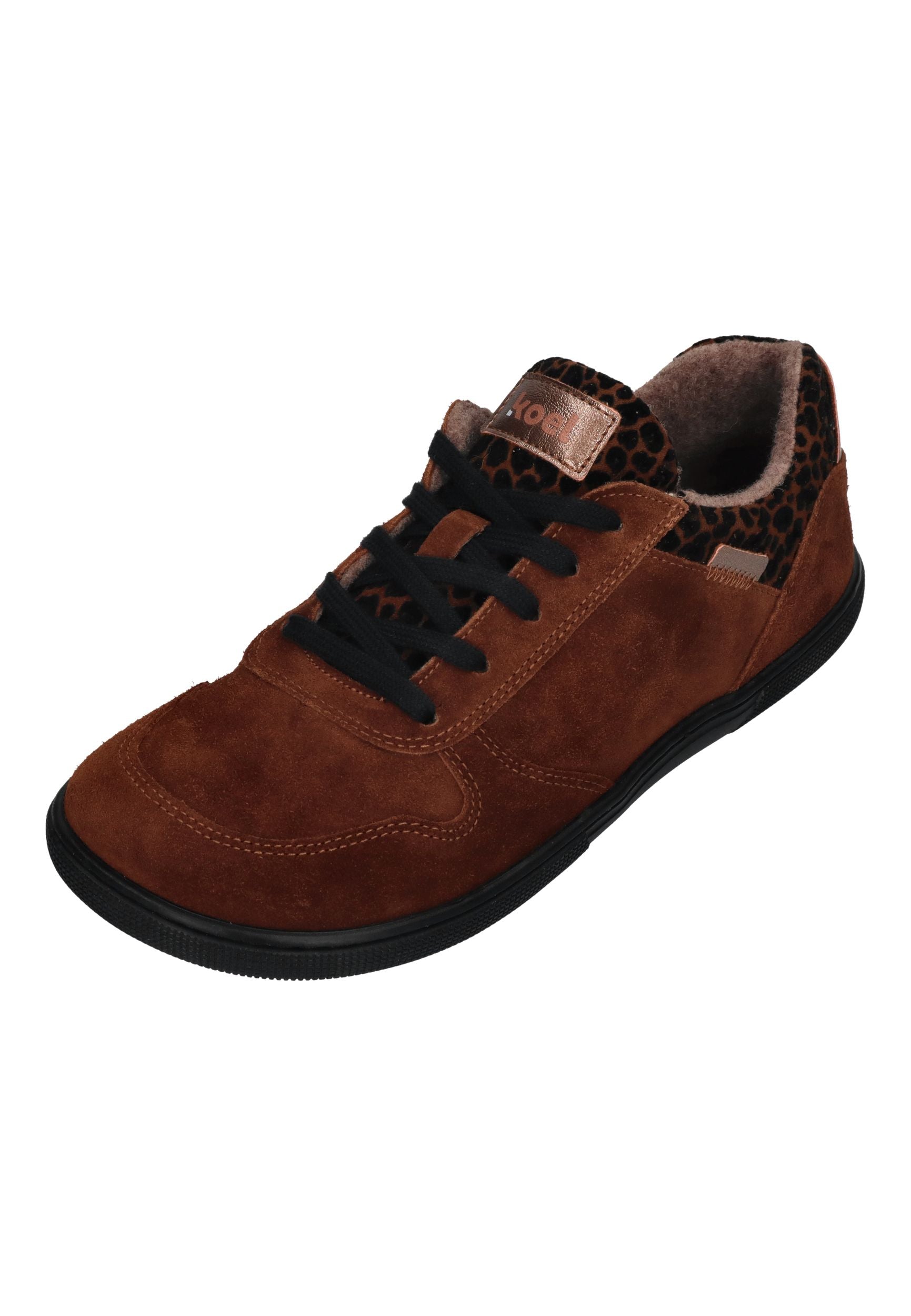 KOEL Barefoot Damen Sneakers FRANCIE LEO cognac