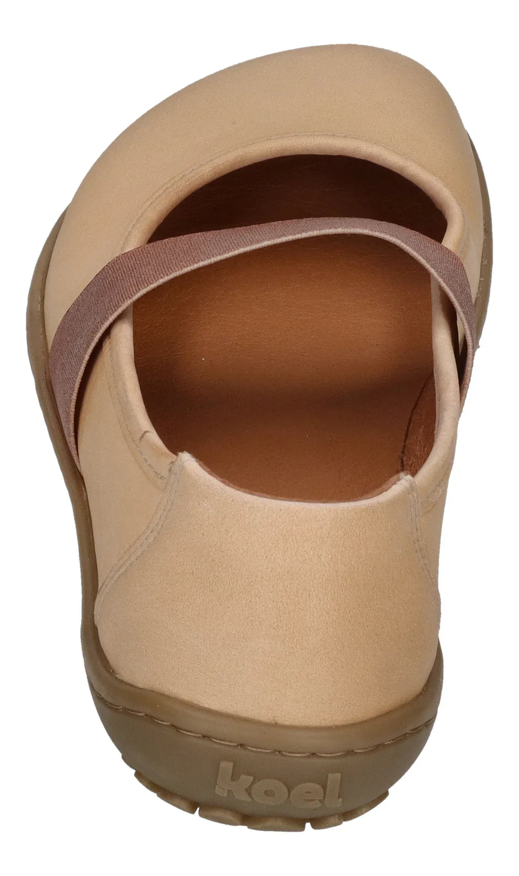 KOEL Barefoot Damenschuhe - Ballerinas ISLA NUBUK beige