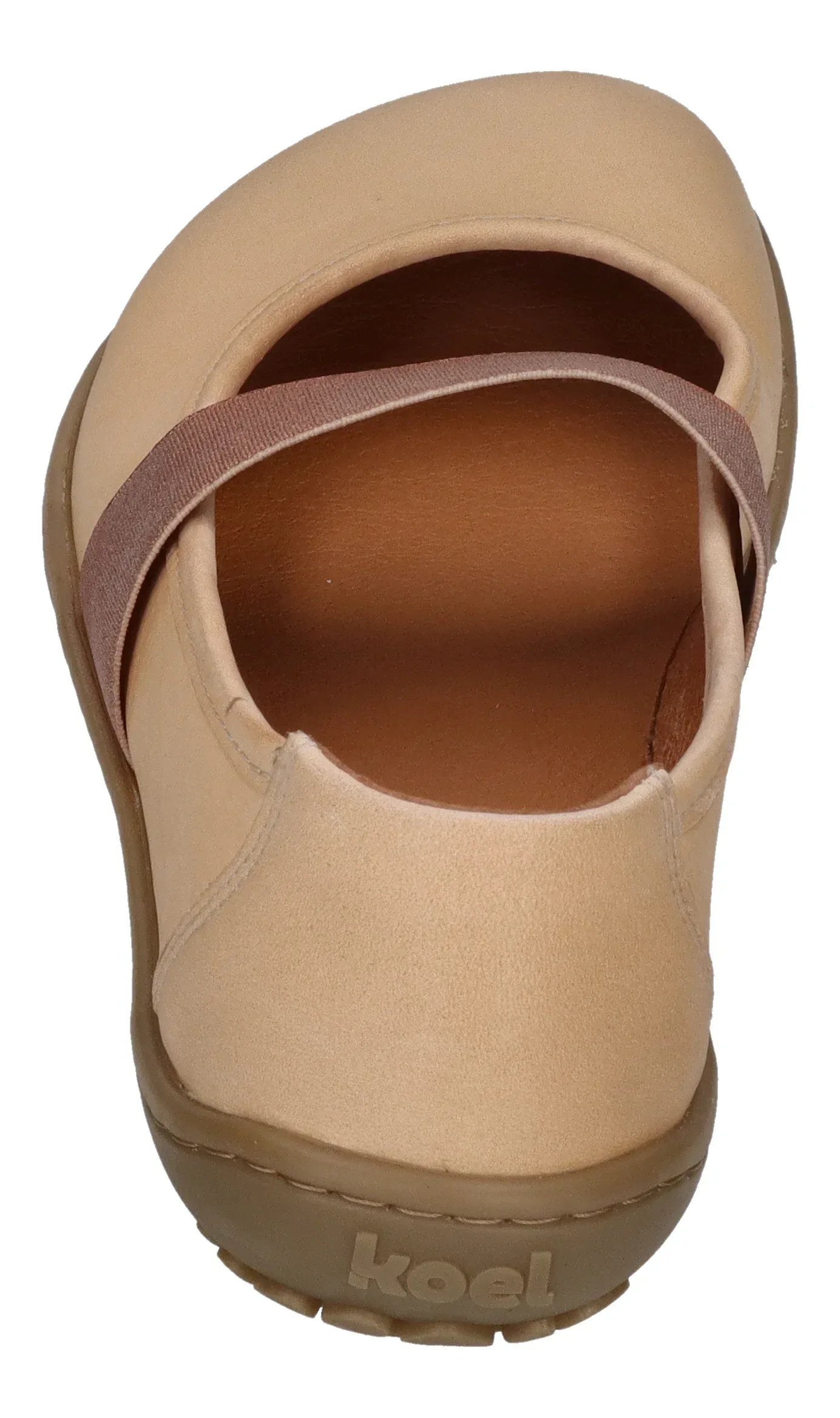 KOEL Barefoot Damenschuhe - Ballerinas ISLA NUBUK beige