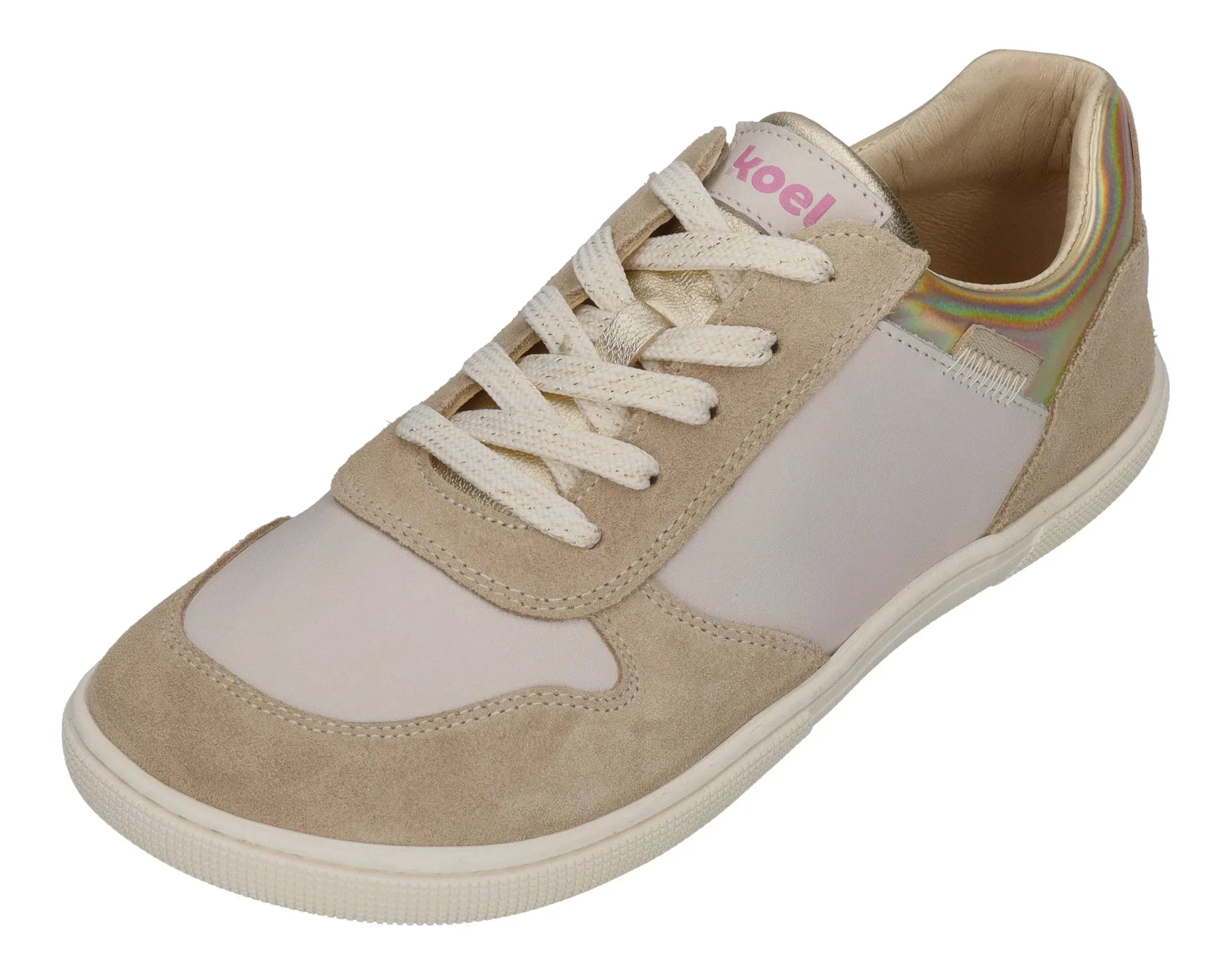 KOEL Barefoot Damenschuhe Sneakers FRANCIE SUEDE beige