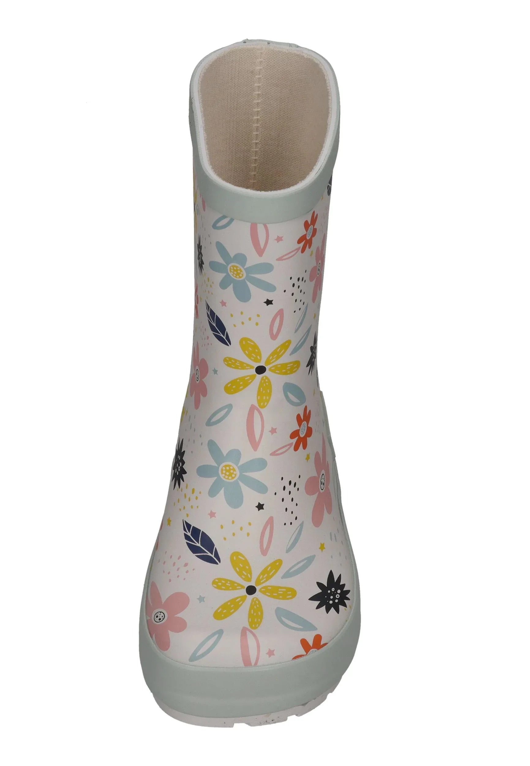 KOEL Barefoot - Gummistiefel WELLIE BARE MULTI white flowers – Gummistiefel - ["gid://shopify/Metaobject/18663292960 – Bild 3