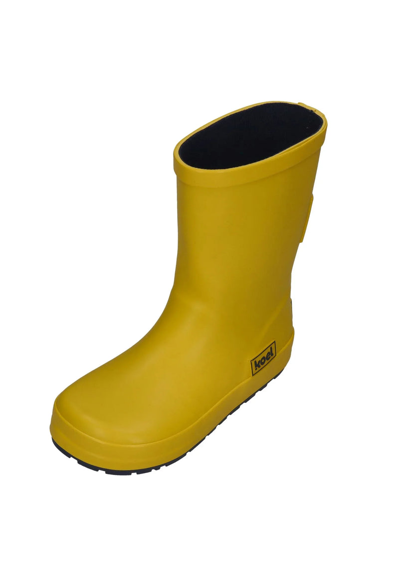 KOEL Barefoot Gummistiefel WELLIE BARE SOLID V2 yellow – Gummistiefel - ["gid://shopify/Metaobject/185395741001"] | shoedeal.