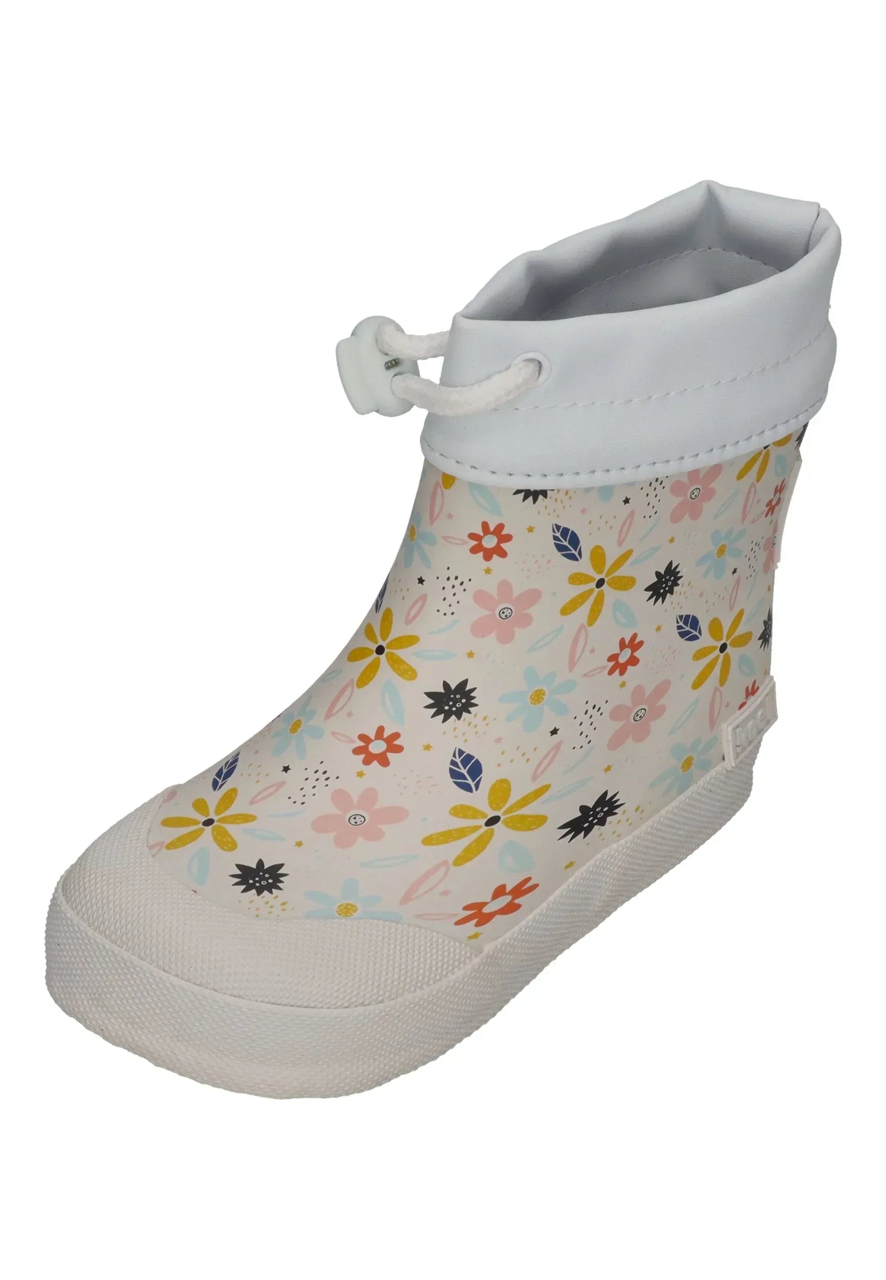 KOEL Barefoot Gummistiefel für Kleinkinder Wellies WIBI SOLID Flowers White – Gummistiefel - Mehrfarbig | Jetzt bei shoedeal.