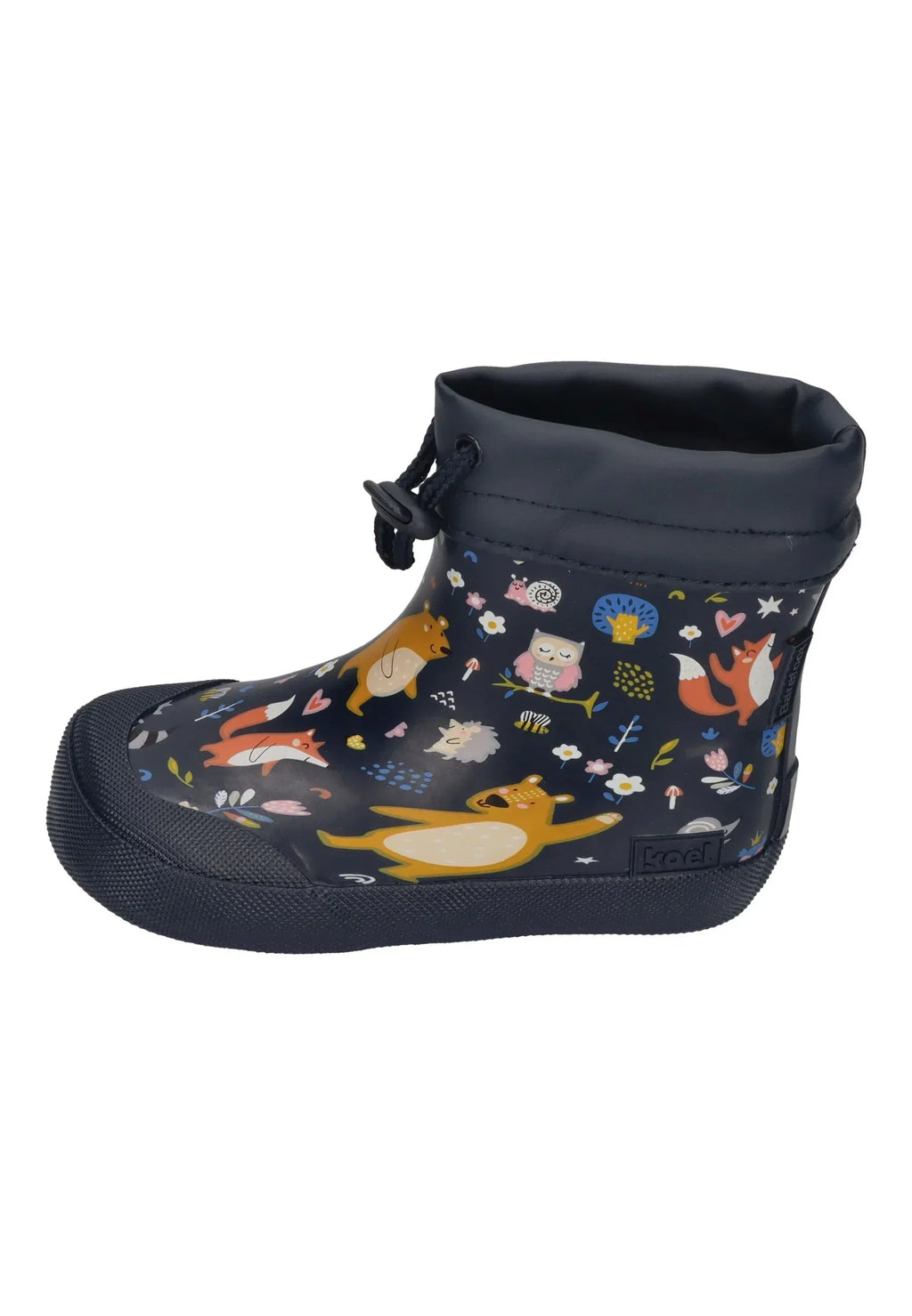 KOEL Barefoot Gummistiefel für Kleinkinder Wellies WIBI SOLID bear blue – Gummistiefel - Blau | Jetzt bei shoedeal.d – Bild 2