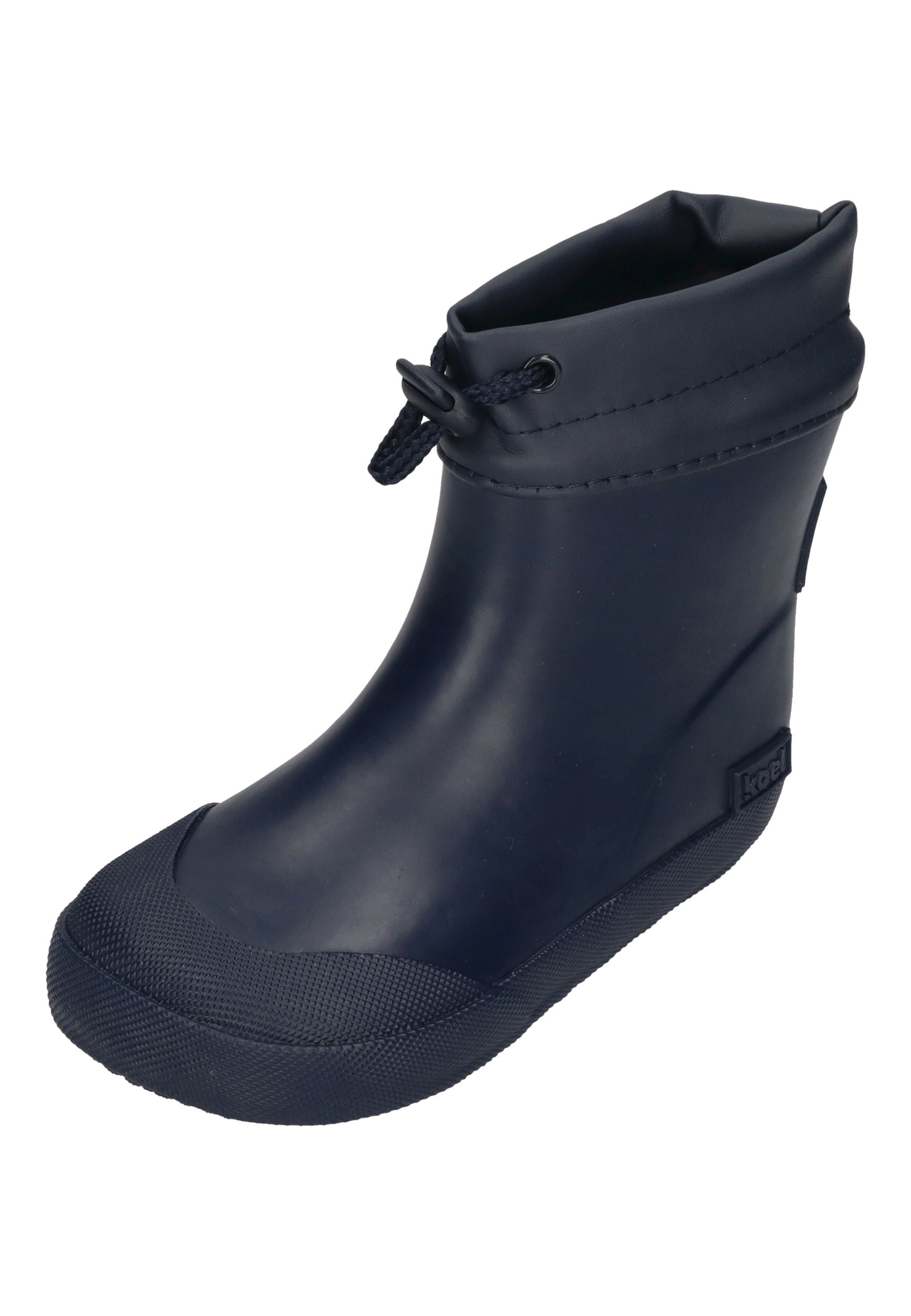 KOEL Barefoot Gummistiefel für Kleinkinder WIBI SOLID WOOL blue