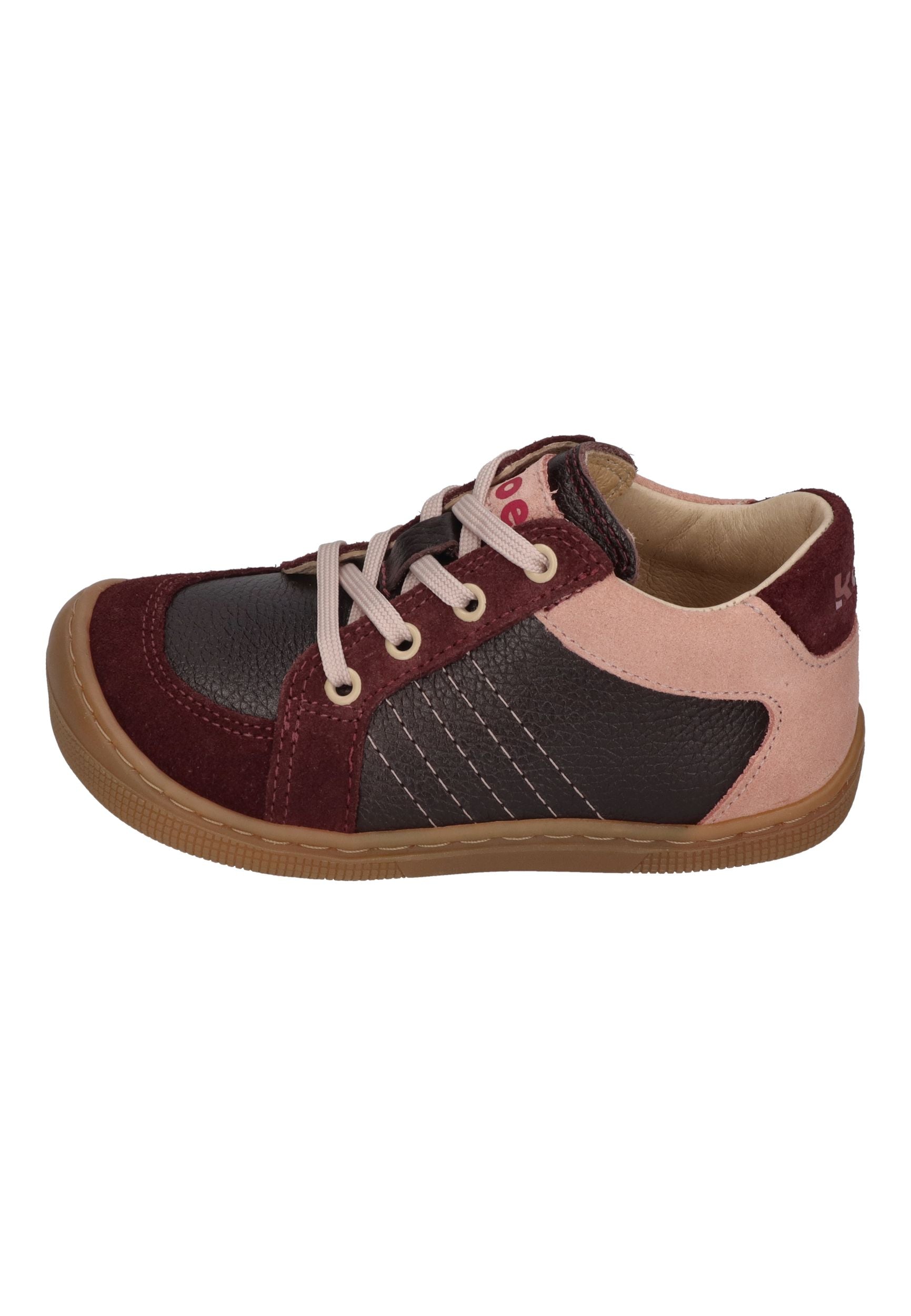 KOEL Barefoot KInder Sneakers DION SUEDE bordo