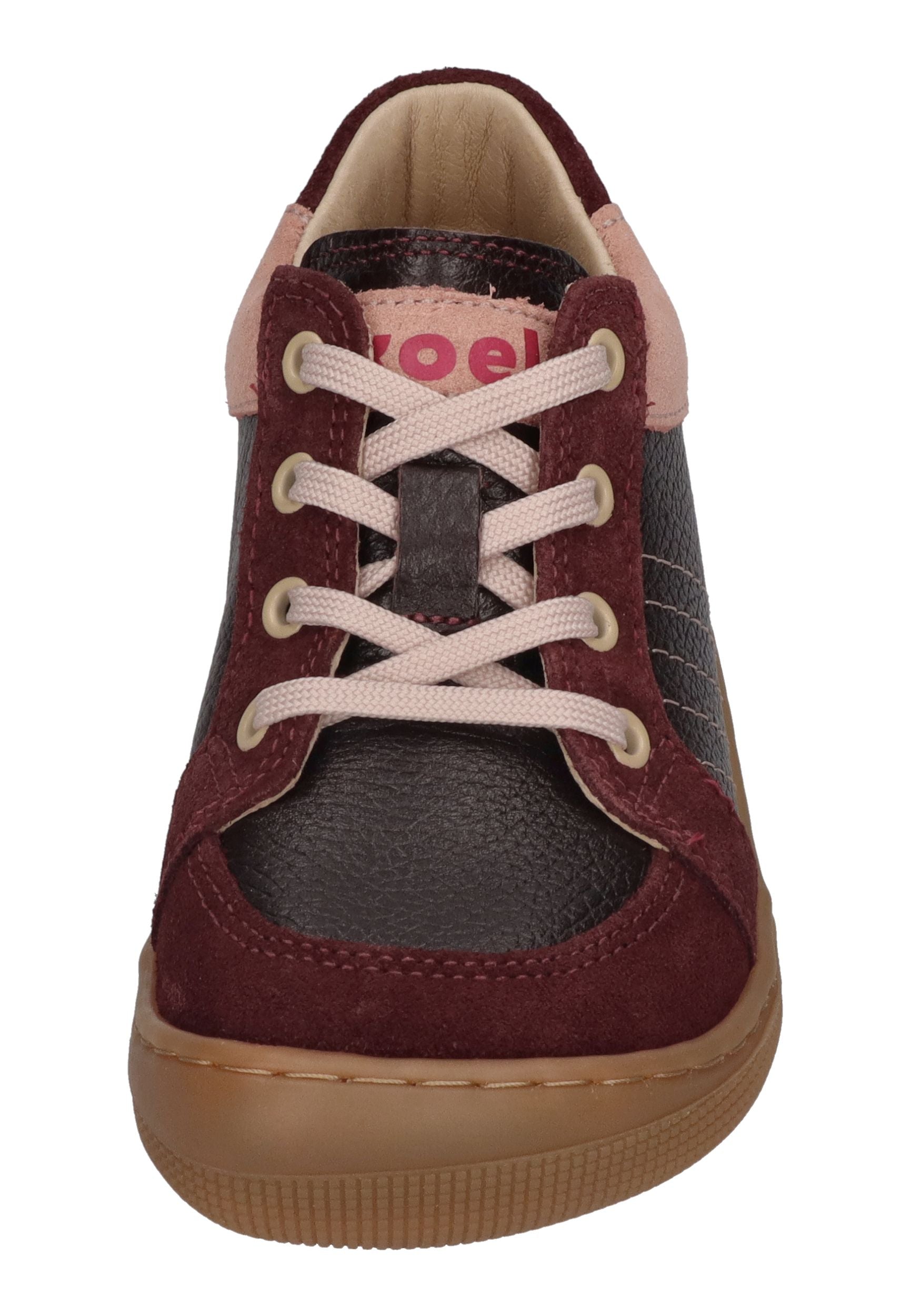 KOEL Barefoot KInder Sneakers DION SUEDE bordo