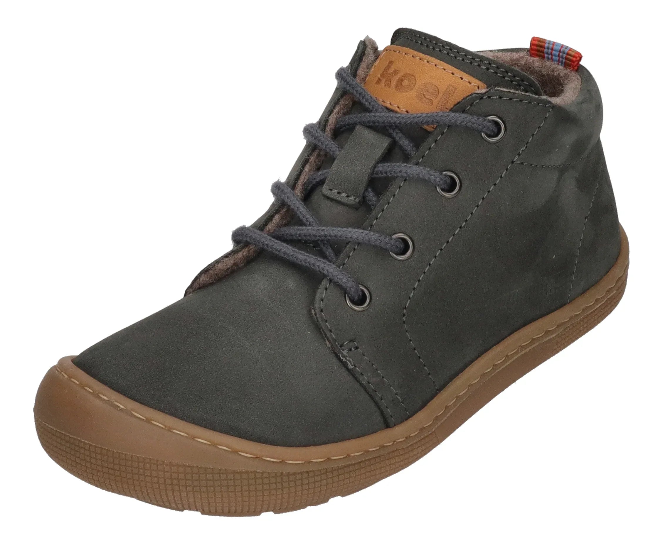 KOEL Kinder Barefoot Übergangsschuhe Sneakers DELI HYDRO FELT dark grey