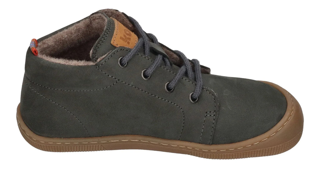 KOEL Kinder Barefoot Übergangsschuhe Sneakers DELI HYDRO FELT dark grey
