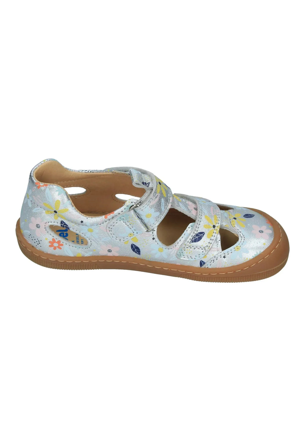 KOEL Barefoot Kinder - DEEN PRINT - silver – Barfußschuhe - Grau | shoedealo.shop – Bild 4
