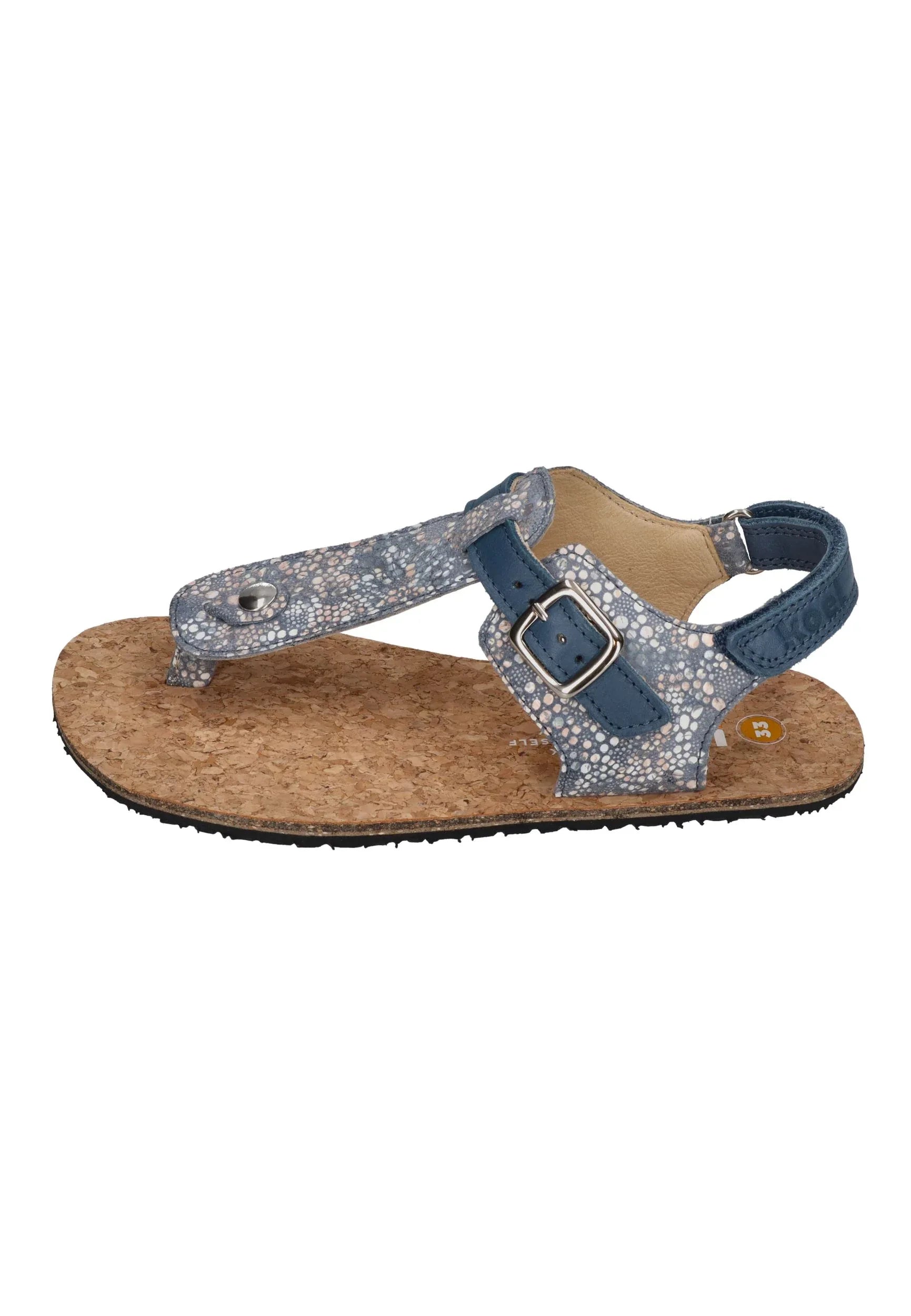 KOEL Barefoot Kinder Sandalen ABRIANA FANTASY jeans