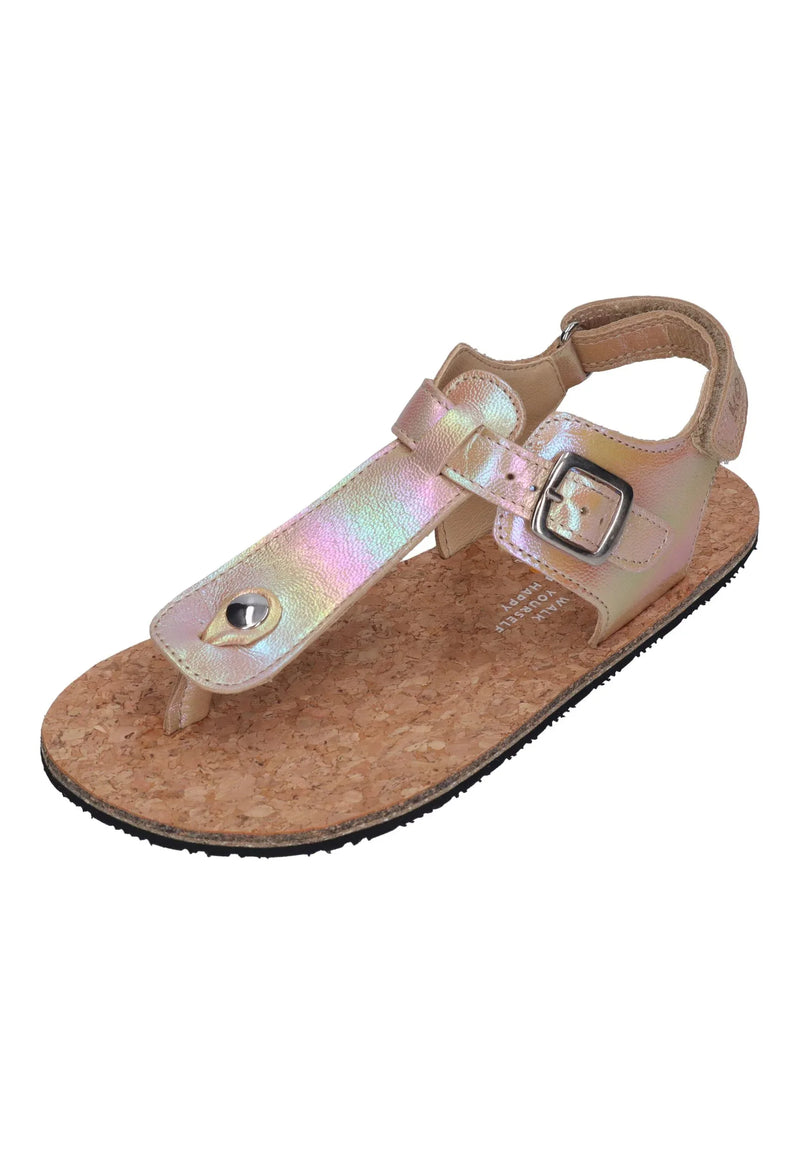 KOEL Barefoot Teenager Sandalen ABRIANA METALLIC gold