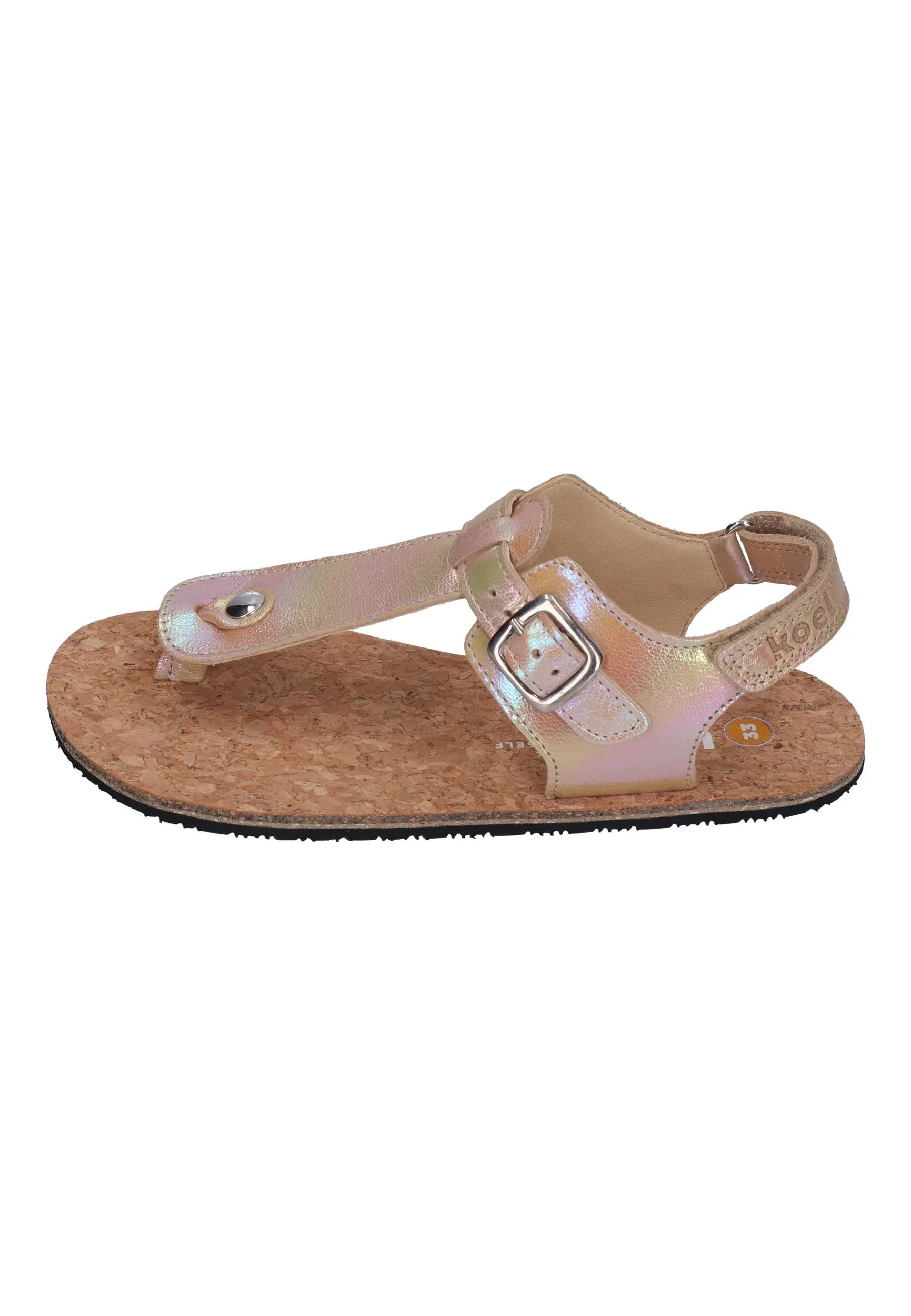 KOEL Barefoot Kinder Sandalen ABRIANA METALLIC gold