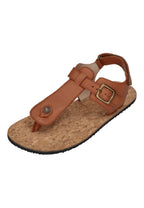 KOEL Barefoot Kinder Sandalen ABRIANA NAPA cognac – Sandalen & Sandaletten - Braun | shoedealo.shop