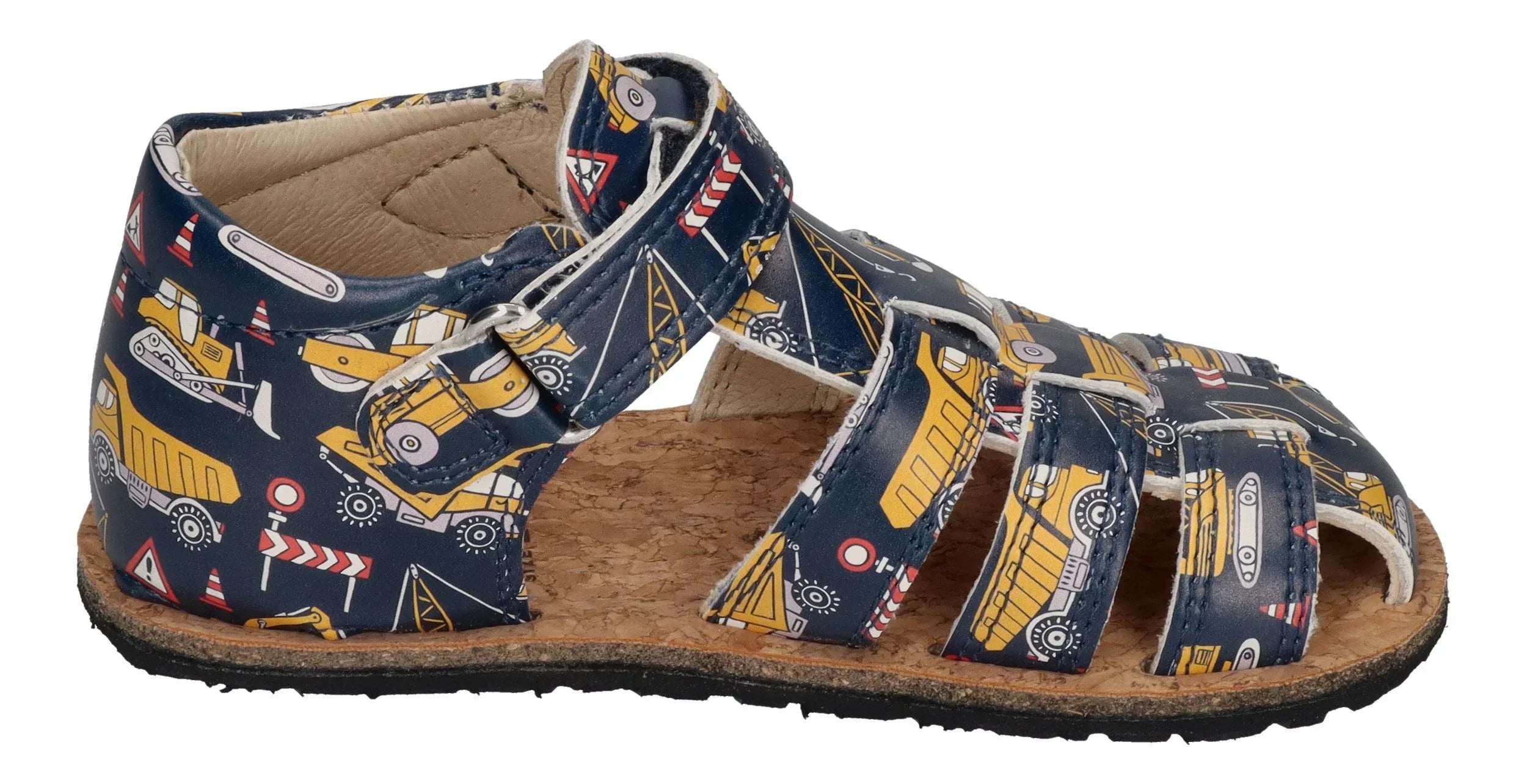 KOEL Kinder Barefoot Sandalen ARIN FANTASY tractor blue