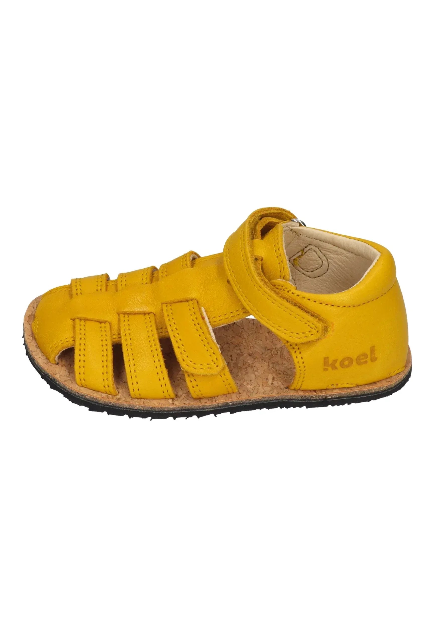 KOEL Kinder Barefoot Sandalen ARIN NAPPA yellow – Barfußschuhe - Gelb | shoedealo.shop – Bild 2
