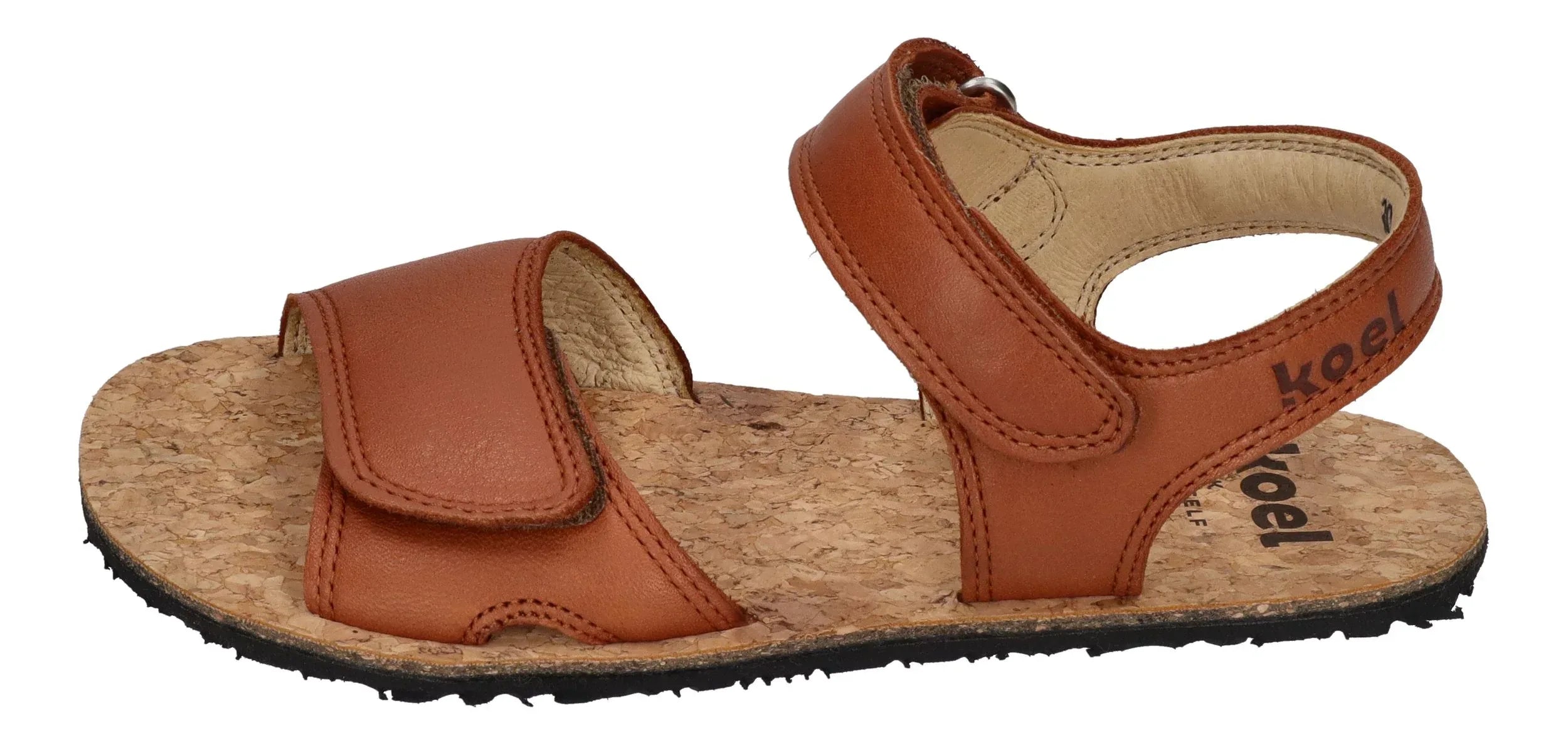 KOEL Barefoot - Kinder Sandalen - ASHLEY NAPA - cognac