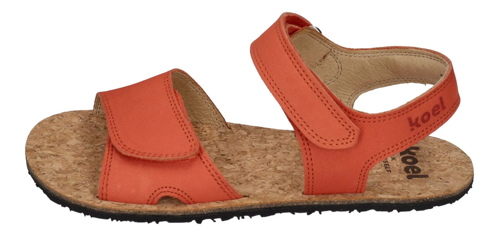 KOEL Barefoot - Kinder Sandalen - ASHLEY NAPA - coral