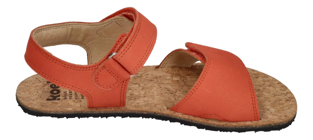 KOEL Barefoot - Kinder Sandalen - ASHLEY NAPA - coral