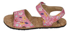 KOEL Barefoot - Teenager Sandalen - ASHLEY PRINT - coral