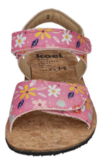 KOEL Barefoot - Teenager Sandalen - ASHLEY PRINT - coral