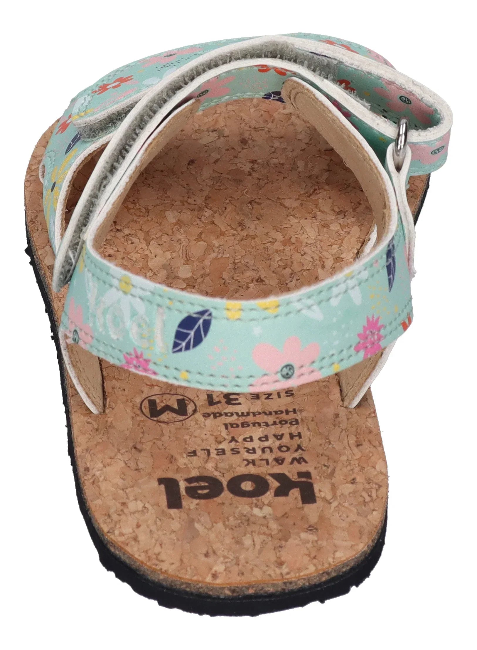 KOEL Barefoot - Teenager Sandalen - ASHLEY PRINT - mint