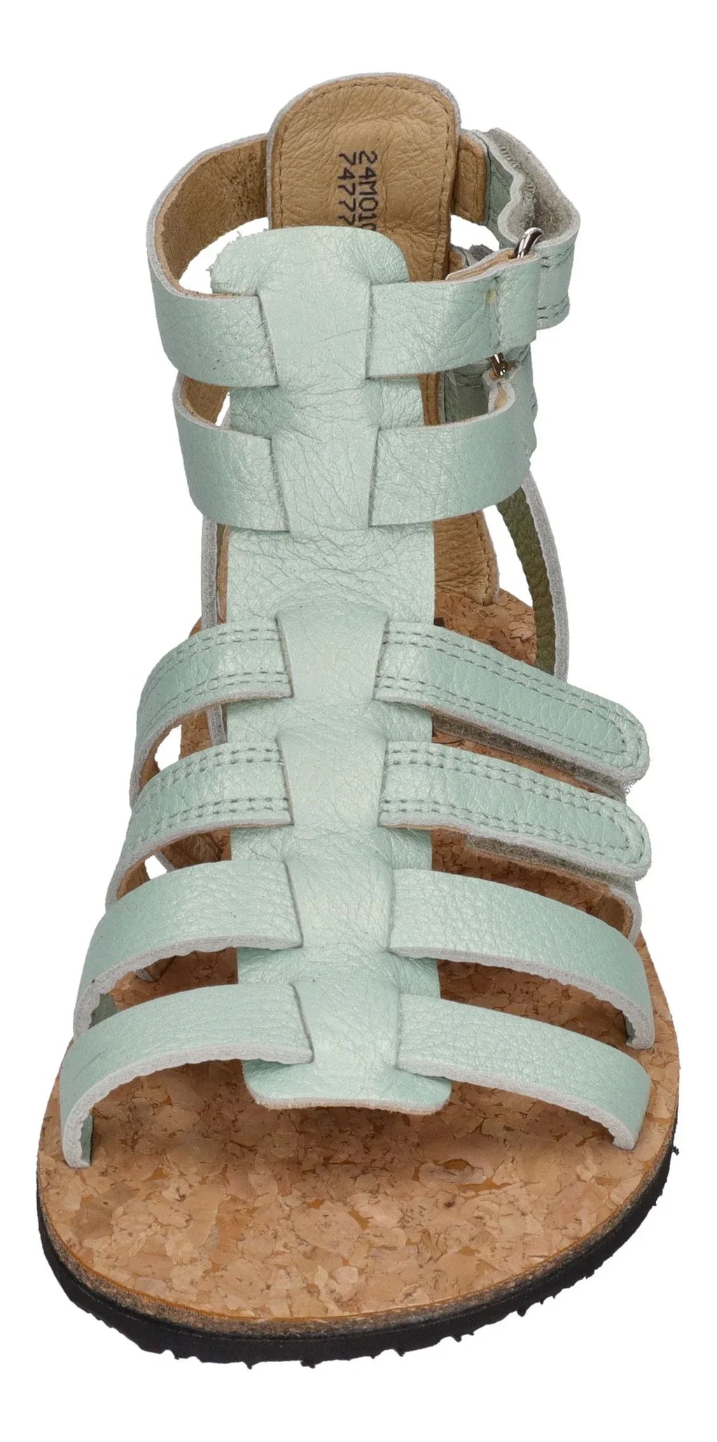 KOEL Barefoot - Kinder Sandalen - AURA METALLIC - mint