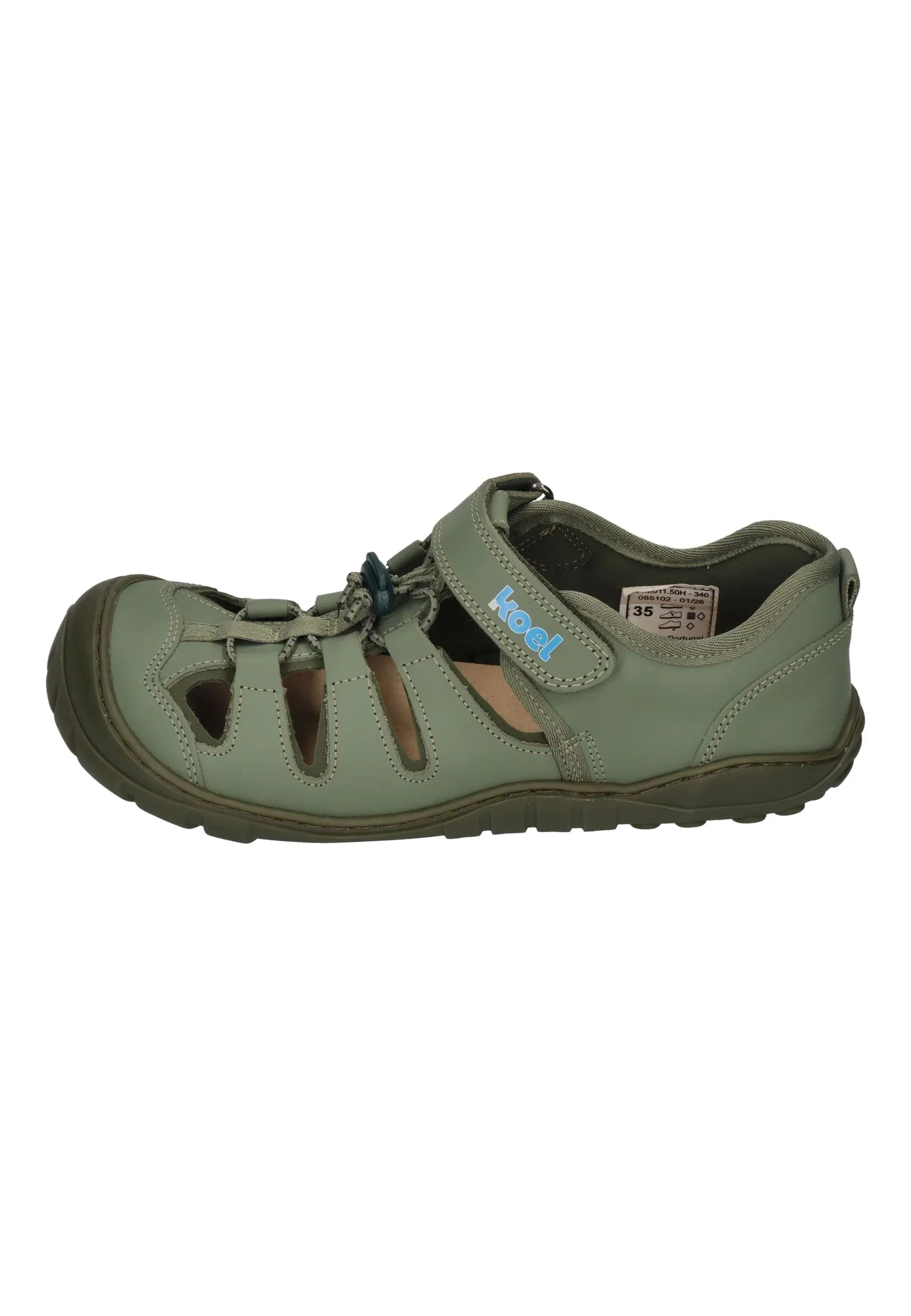 KOEL Kinder Barefoot Sandalen MADISON 2.0 M green